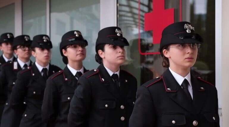 CENA DI FINE CORSO SCUOLA MARESCIALLI E BRIGADIERI CARABINIERI FIRENZE